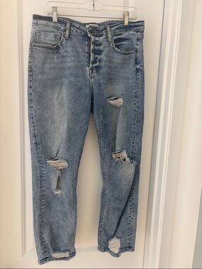 Women’s Vigoss Frankie slim/straught Light Blue Jeans size 32